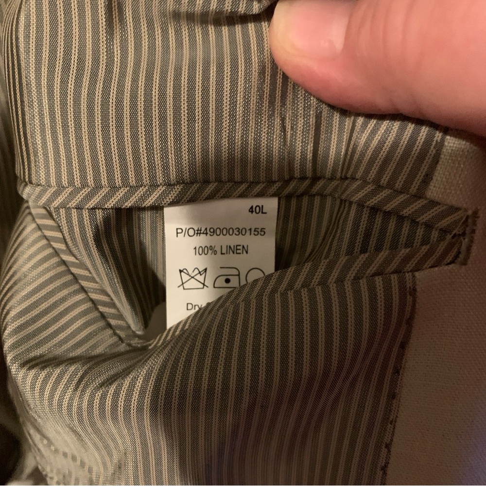 Beige Blazer Jacket - image 8